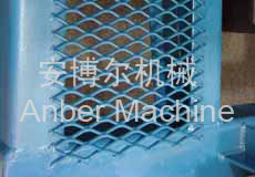machine guard made from expanded metal mesh