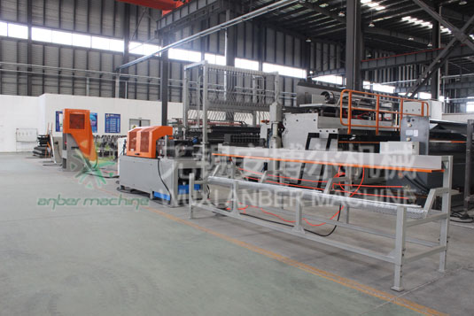 Corner bead production line