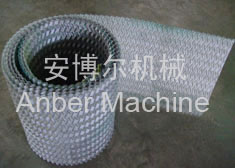 Corrugated expanded metal mesh