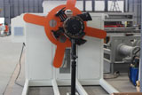 Steel coil uncoiler