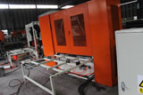 Expanded metal mesh production line