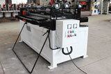Expanded metal mesh leveling machine